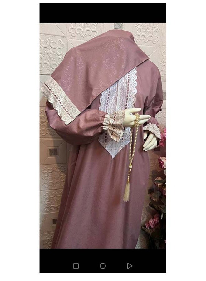 A very finely milled, one-piece prayer sheet that covers the entire body with a uniform and spacious size for all body types.
